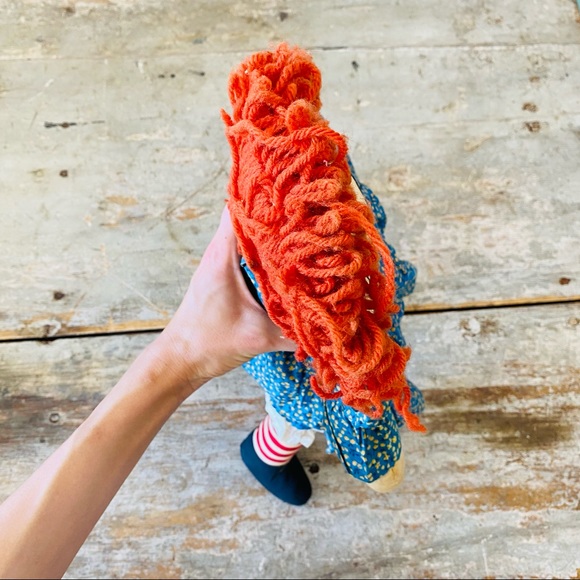 ♥️ Vintage ♥️ Old Raggedy Ann Doll - Picture 11 of 12